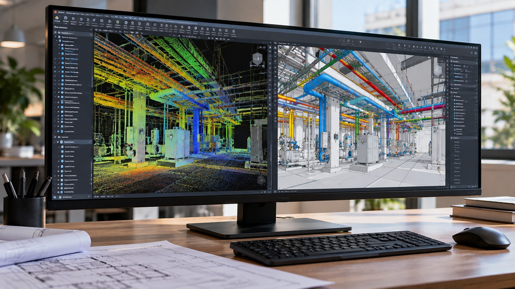 Digitaal gebouwmodel op basis van meetgegevens